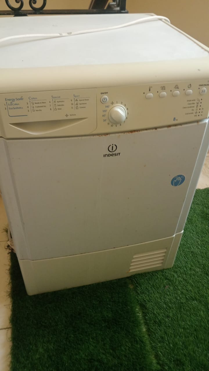 Condenser tumble dryer attended on a UAE service call